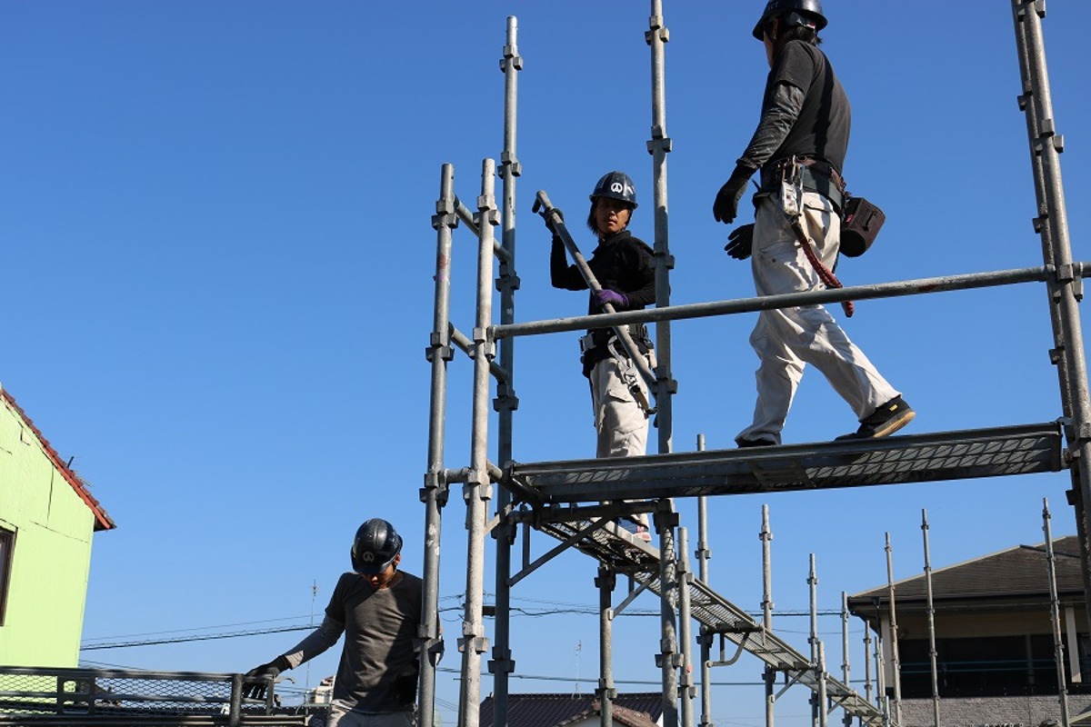 若手歓迎☆足場鳶 – 株式会社アクト 足場作業員